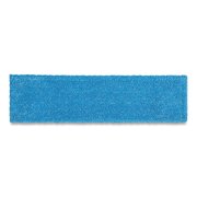 Rubbermaid Commercial 19.5 x 5.5 Flat Mop Pad, Blue, Microfiber 2132427